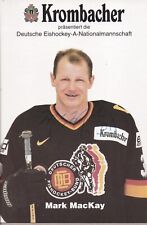 Autogrammkarte Mark MacKay -