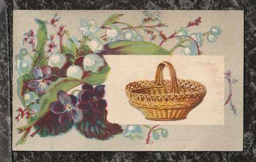 Victorian stock trade card - trade,