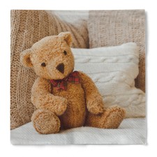 Serviette "Oursy" (Teddybär) aus Tissue 33 x 33 cm, 20 Stück