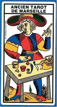 Tarot marseille mini le - de,