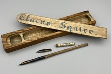 30er Jahre Holz Federmäppchen