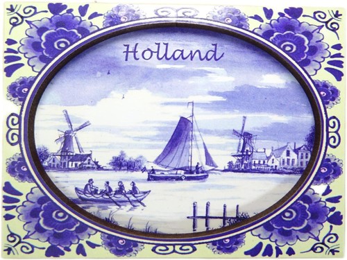 Souvenir magnet delft blau - delft,