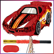 Rennwagen Pinata Deko für