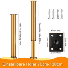 Tischbeine Eisen Optik
