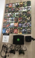 Top Weihnachtsgeschenk ! Xbox mit zwei Controller, 44 Spiele, Original Handbuch