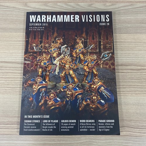 Warhammer visions september - warhammer, 20