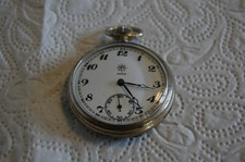 Alte Junghans Taschenuhr Jota Handaufzug arabische Ziffern funktioniert