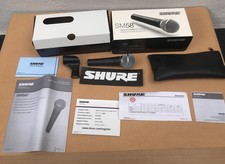 SHURE SM58-LCE, mit OV u. Zertifikate. Made in Mexico.