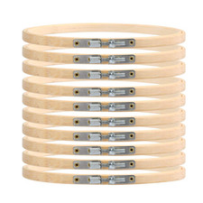 Stickrahmen Bambus 15cm Rund