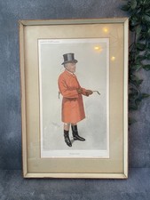Victorian fox hunting print - victorian,