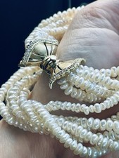 Perlenkette mit 585 Gelbgoldverschluss