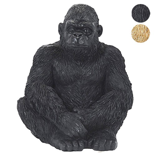 Gorilla deko figur - gorilla, ca.13cm