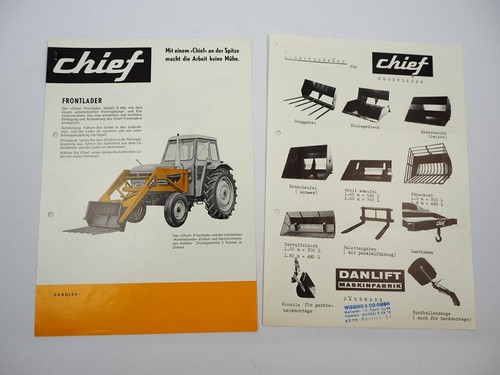 Original prospekt chief - 2x,
