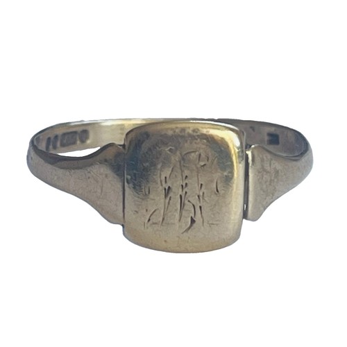 Gold siegelring 88 g - gold, 1,88