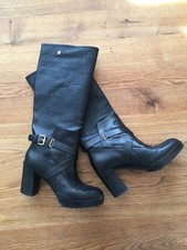 DIESEL Windup Libec Harness Boots Damenstiefel hochwertiges Leder NEU NP 239,00€