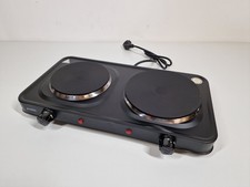 Mestic MKT-200 Elektrische Kochplatte 750W Schwarz Camping DEFEKT!