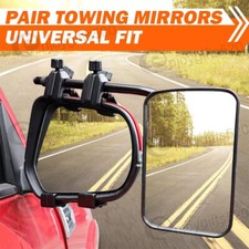 2x Caravanspiegel Wohnwagenspiegel Aufsetzspiegel Universal für Pkw und Bus