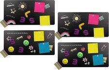 Magnettafel Schwarz, Metall