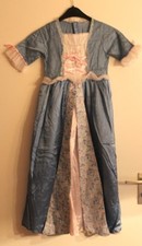 Barbie blaues Prinzessinenkleid, Gr. 134, 140 Prinzessin Karneval, Fasching