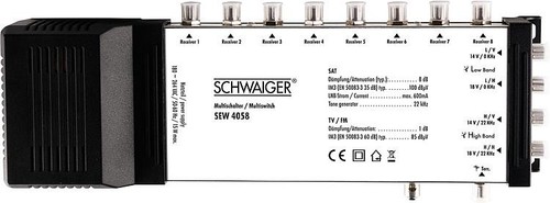 Schwaiger sat multischalter - schwaiger, sat-multischalter:
