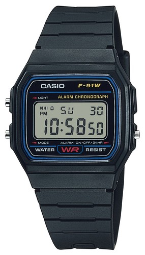 Casio 91w alarm chronograph - casio, alarm-chronograph