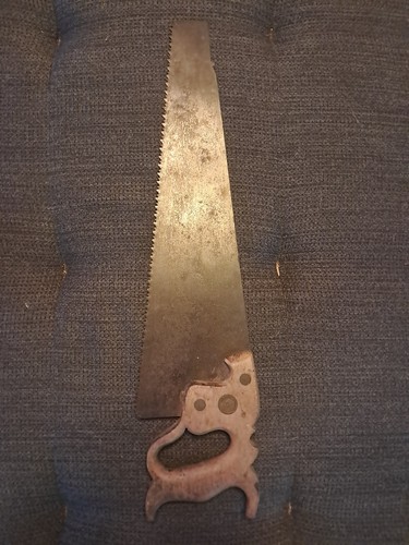 Vintage säge fuchsschwanz - säge,