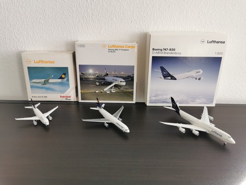 Herpa lufthansa 500 747 - herpa, /