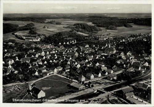 Thannhausen schwaben - ak,