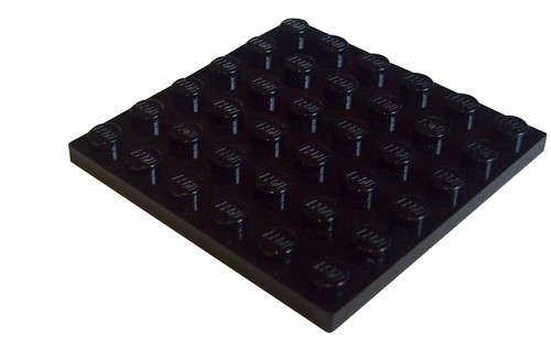Lego schwarze 6x6 platten - 6x6,