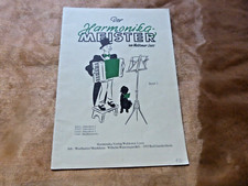 DER HARMONIKA-MEISTER Band 3 Noten für Akkordeon 1 (Titel in Beschreibung)