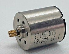 Glockenankermotor mit Ritzel  18x17 mm, 12 Volt,  30 mA , 19800 Upm