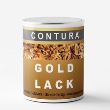 0,25L Goldlack Bilderrahmen