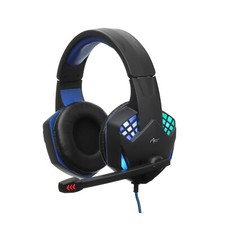 Gaming-Kopfhörer Gaming Headset mit Mikrofon LED-Hintergrundbeleuchtung 117 dB