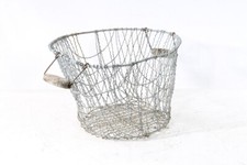 alter Kartoffelkorb Einkaufskorb Drahtkorb 60er 70er Jahre Erntekorb Metall