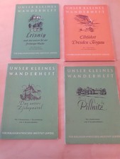 1 x UNSER KLEINES WANDERHEFT Leisnig Pillnitz Elbefahrt Dresden Torg