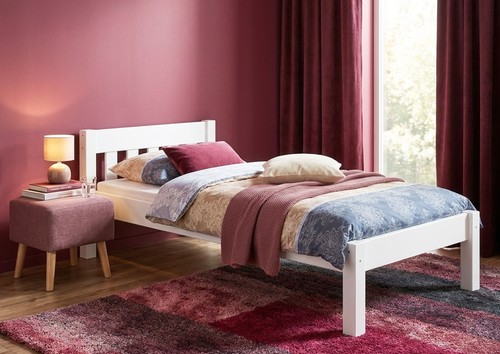Modernes einzelbett kiefer - modernes,