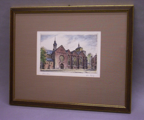 Original farbradierung - original,
