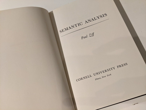 Semantic analysis - semantic,