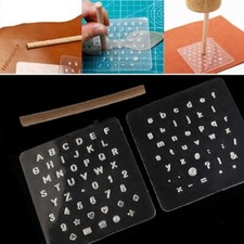 Stempel Leder Stempeln Gro?-/Kleinbuchstaben Alphabet Buchstaben Zahlen Werkzeu