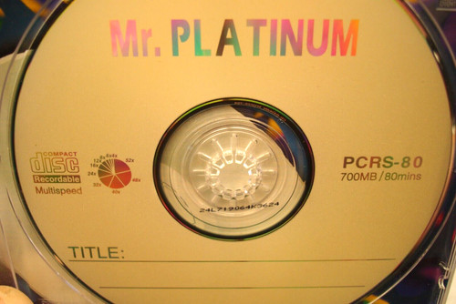 Platinum grade cd r - grade, a
