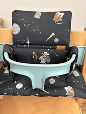 Sitzkissen 2-tlg. Sitzbezug Sitzpolster für Hochstuhl Stokke Tripp Trapp