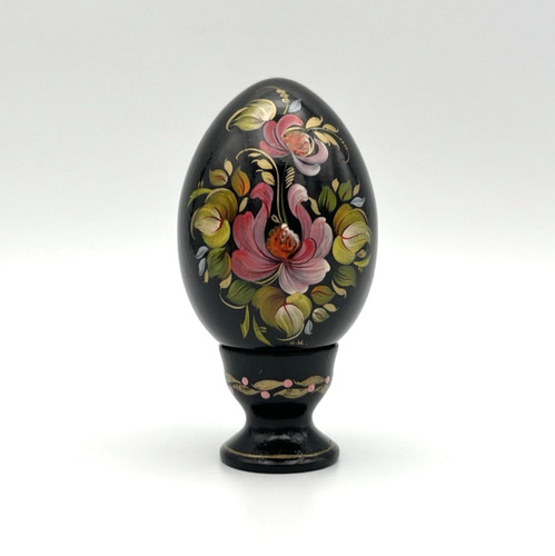Vintage holzei pysanka - holzei, blumen