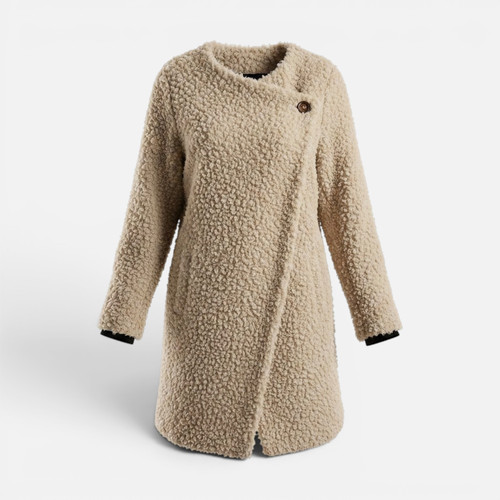 Khujo damen pelzmantel modell - damen,