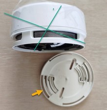 Halterung für Funk-Rauchmelder Ista Fumonic 3 radio net 11280 neu Plombenhalter