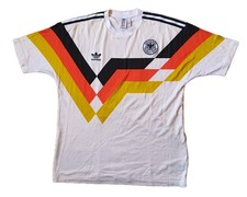 Adidas Deutschland WM 1990 Retro Neuauflage Trikot DFB #10 weiß Gr. XL