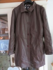 OTTO KERN butterweiches 100% Lammleder Kurzmantel  Jacke braun