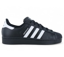 adidas Originals Superstar II - Damen Sneaker Schuhe Schwarz-Weiß JH9077 NEU