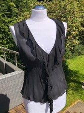 H&M Damen-Seidenbluse, Bluse