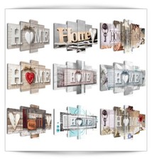 Home Hause Rustikal Retro VLIES LEINWAND DEKOBILDER WANDBILD XXL WOHNZIMMER