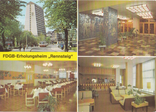 Deutschland oberhof kreis - ak,